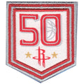 2017 NBA Houston Rockets 50th Anniversary Jersey Patch 