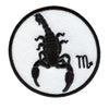 Scorpio Zodiac Sign Embroidered Iron On Patch 