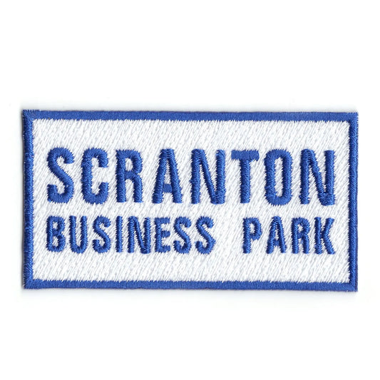 Scranton Business Park Office Building Sign Iron On Patch 