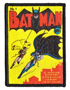 Batman and Robin Comic Book #1 Logo Patch 