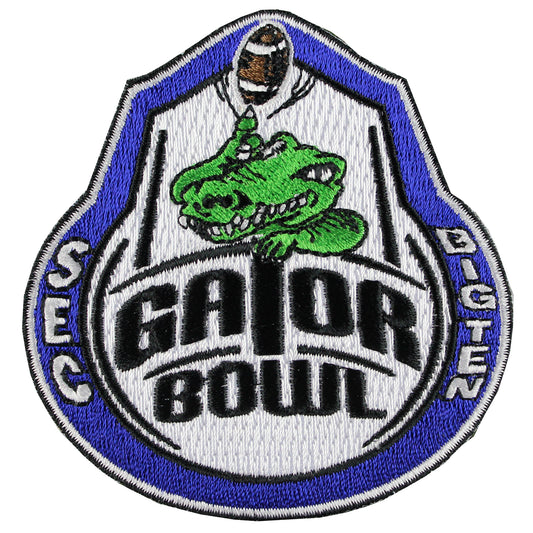 2010 Gator Bowl Patch (Bulldogs vs. Wolverines) 
