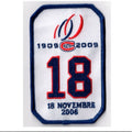 Montreal Canadiens Serge Savard #18 Retirement Jersey Patch 