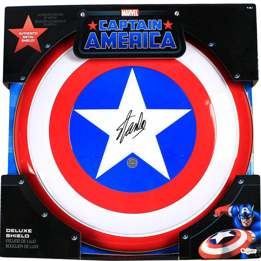 Stan Lee Autograph Captain America Shield Limited Edition 