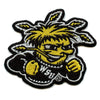 Wichita State Shockers Mascot Logo Iron On Embroidered Patch 
