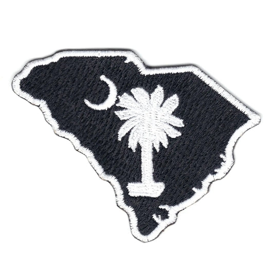South Carolina State Logo Embroidered Iron On Patch 