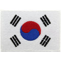 South Korea Embroidered Country Flag Patch 