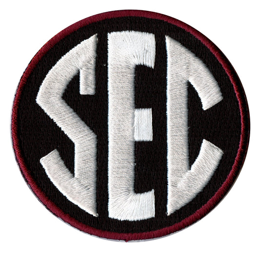 SEC Conference Team Jersey Uniform Patch South Carolina Gamecocks 