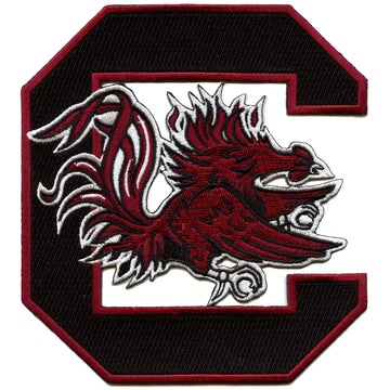 South Carolina Gamecocks Logo Large Iron On Patch – Patch Collection
