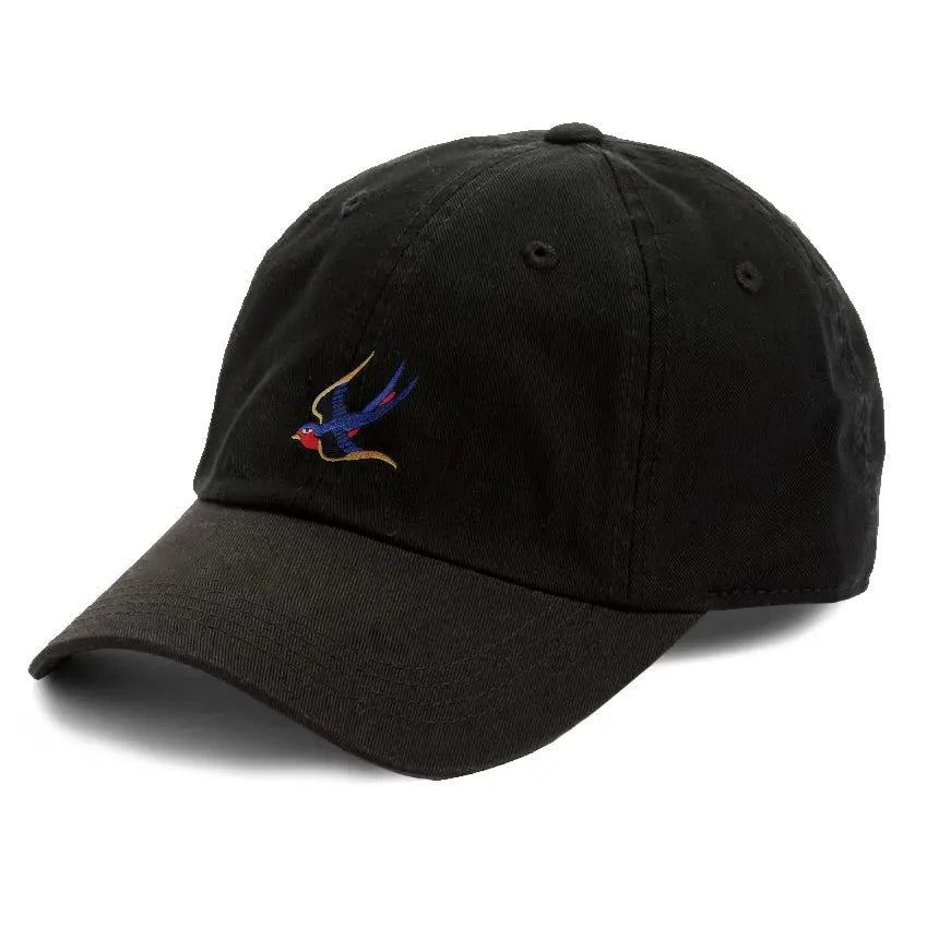 Sparrow Dad Hat Embroidered Curved Adjustable Baseball Cap 
