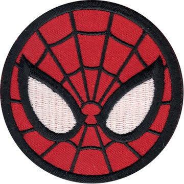 Marvel Comics The Amazing Spiderman Mask Iron on Patch 