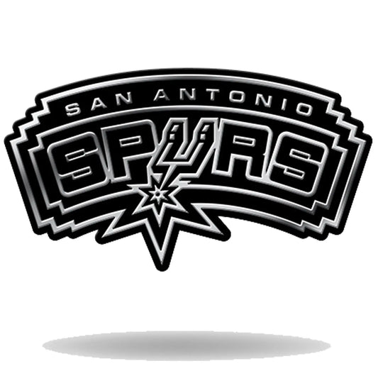 San Antonio Spurs 3D Chrome Auto Emblem Team Logo RICO 
