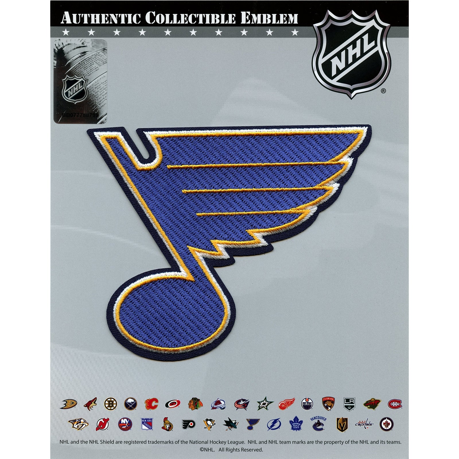 St. Louis Blues Primary Team Logo Patch 
