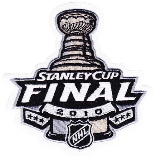 2010 NHL Stanley Cup Final Patch Chicago Blackhawks vs. Philadelphia Flyers 