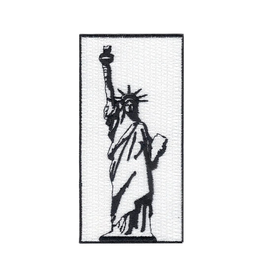 Statue Of Liberty Iron On Embroidered Patch 