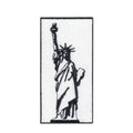 Statue Of Liberty Iron On Embroidered Patch