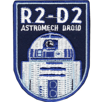 Star Wars Official R2-D2 'Astromech Droid' Iron On Patch 