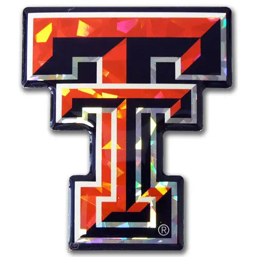 Texas Tech Red Raiders Patch – 2 3/8 Inch Tall, Iron-On Or Sew-On, Red/Black/White