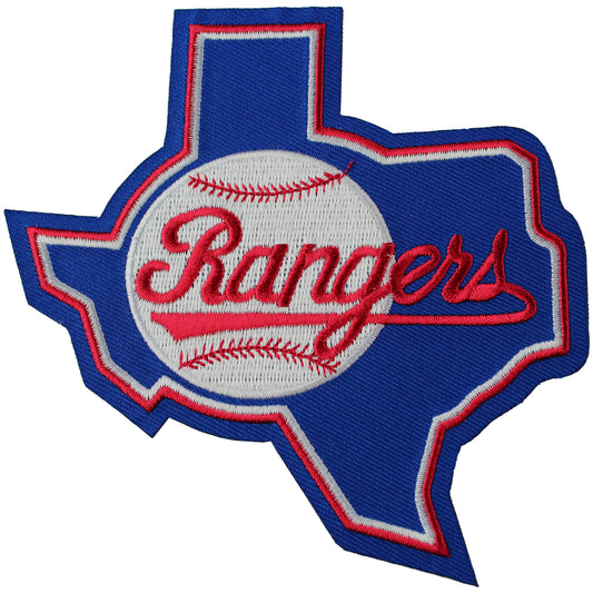Texas Rangers Throwback Primary Team Logo Patch (1984-1993) 