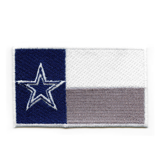 Dallas Football Flag Parody Embroidered Iron On Applique Patch 