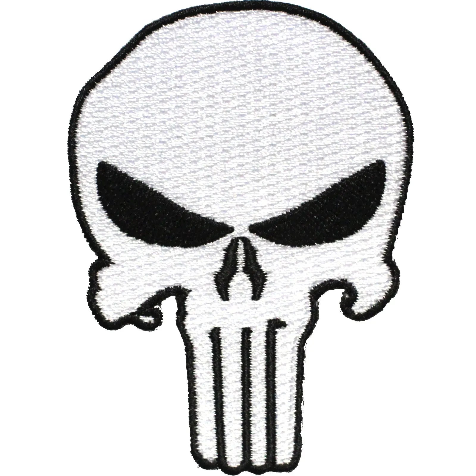 The Punisher Skull Logo Iron on Patch 