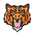 Angry Tiger Head Iron On Patch 
