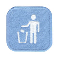 Trash Emoji Embroidered Iron On Patch 