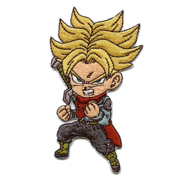 Dragon Ball Z Future Trunks Character Anime Embroidered Iron On Patch 