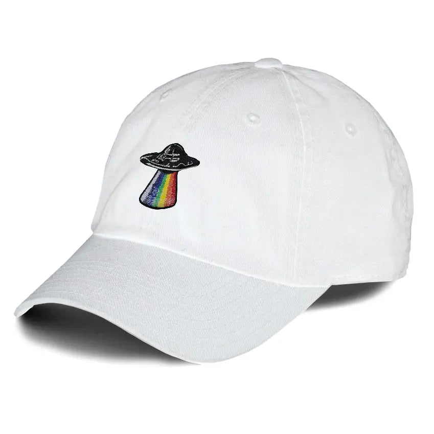 UFO Dad Hat Embroidered Curved Adjustable Baseball Cap 