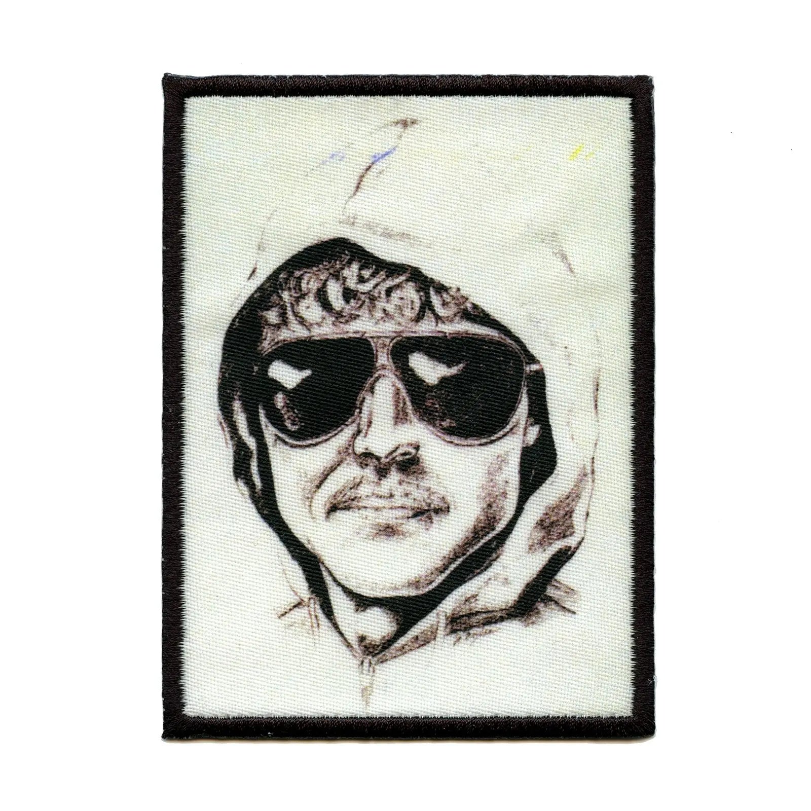Uni Bomber Police Sketch Embroidered Iron On Foto Patch 