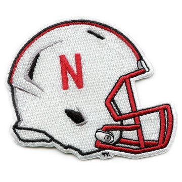 Nebraska Cornhuskers Football Helmet Iron On Embroidered Patch 