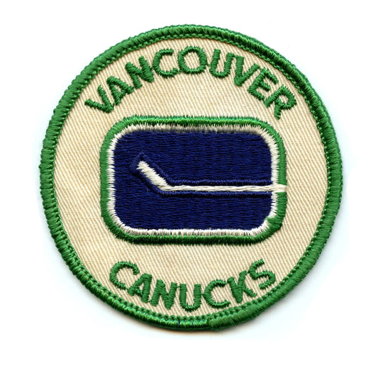 2020 Vancouver Canucks 50th Anniversary Logo Jersey Patch Blue & Green Version