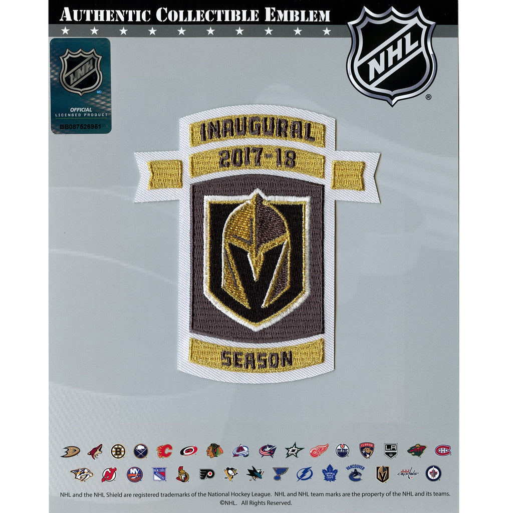 Vegas Golden Knights Inaugural NHL Season Jersey Patch 2017 
