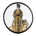 Virgo Zodiac Sign Iron On Patch