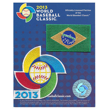 Brazil 2013 World Baseball Classic Patch Pack 