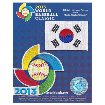 Korea 2013 World Baseball Classic Patch Pack 