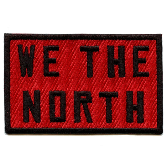 We The North Toronto Canada Pride Iron On Patch (Red) 
