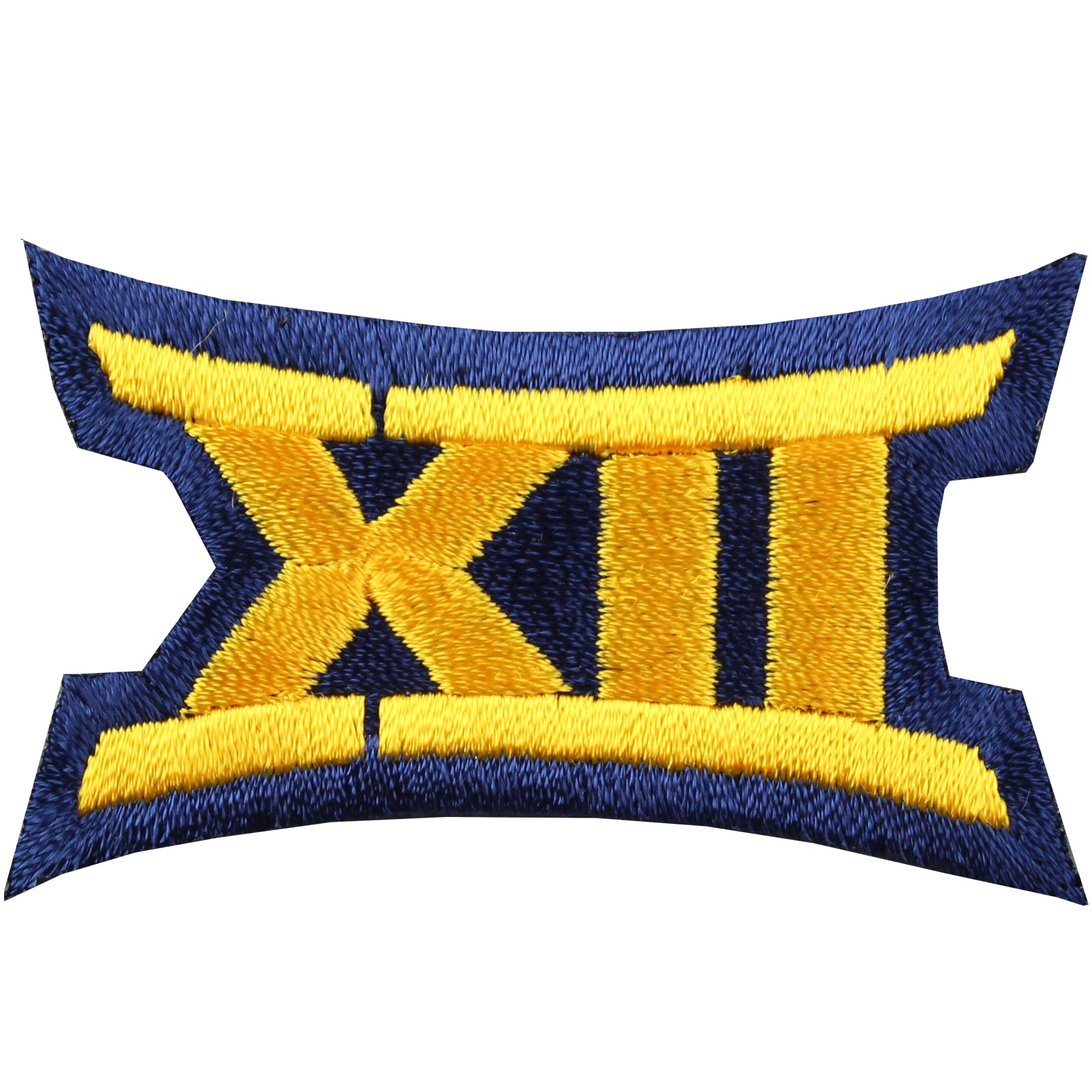 Big 12 XII Conference Team Jersey Uniform Patch West Virginia Mountaineers 