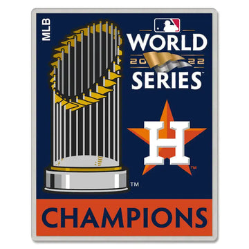 2022 MLB World Series Champions Houston Astros Lapel Pin (TROPHY)