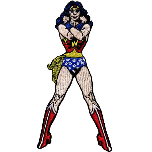 DC Comics The Justice League Wonder Woman iron on Applique Patch 