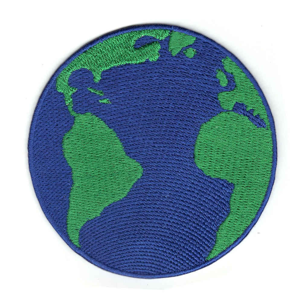 Earth Patch Outerspace Embroidered Iron On – Patch Collection
