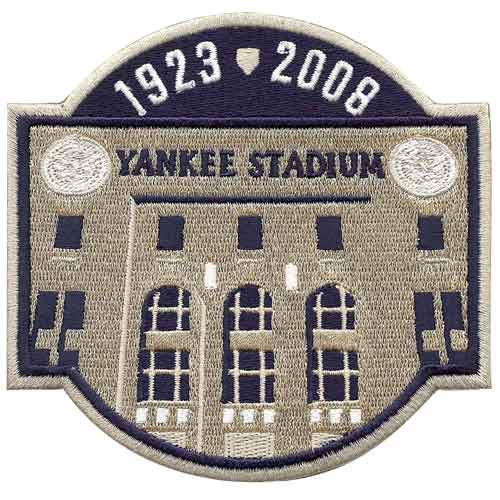 2008 New York Yankees Yankee Stadium Closing Patch 