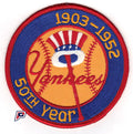 1952 New York Yankees 50th Team Anniversary Jersey Patch 