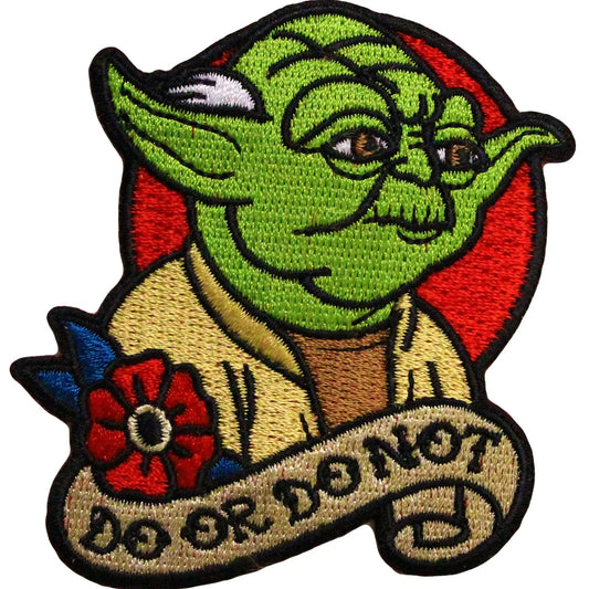 Star Wars Official Yoda 'Do or Do Not' Iron On Patch 